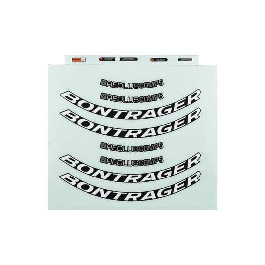 Bontrager Aeolus Comp Rim Decal Sets