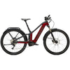 Trek Powerfly FS 4 Equipped 2022 crimson red and black with  logo. Mudguards, rack and lights