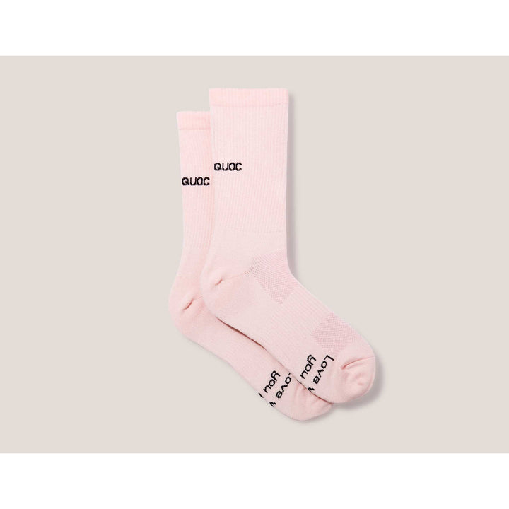 QUOC ALL ROAD SOCK - DUSTY PINK