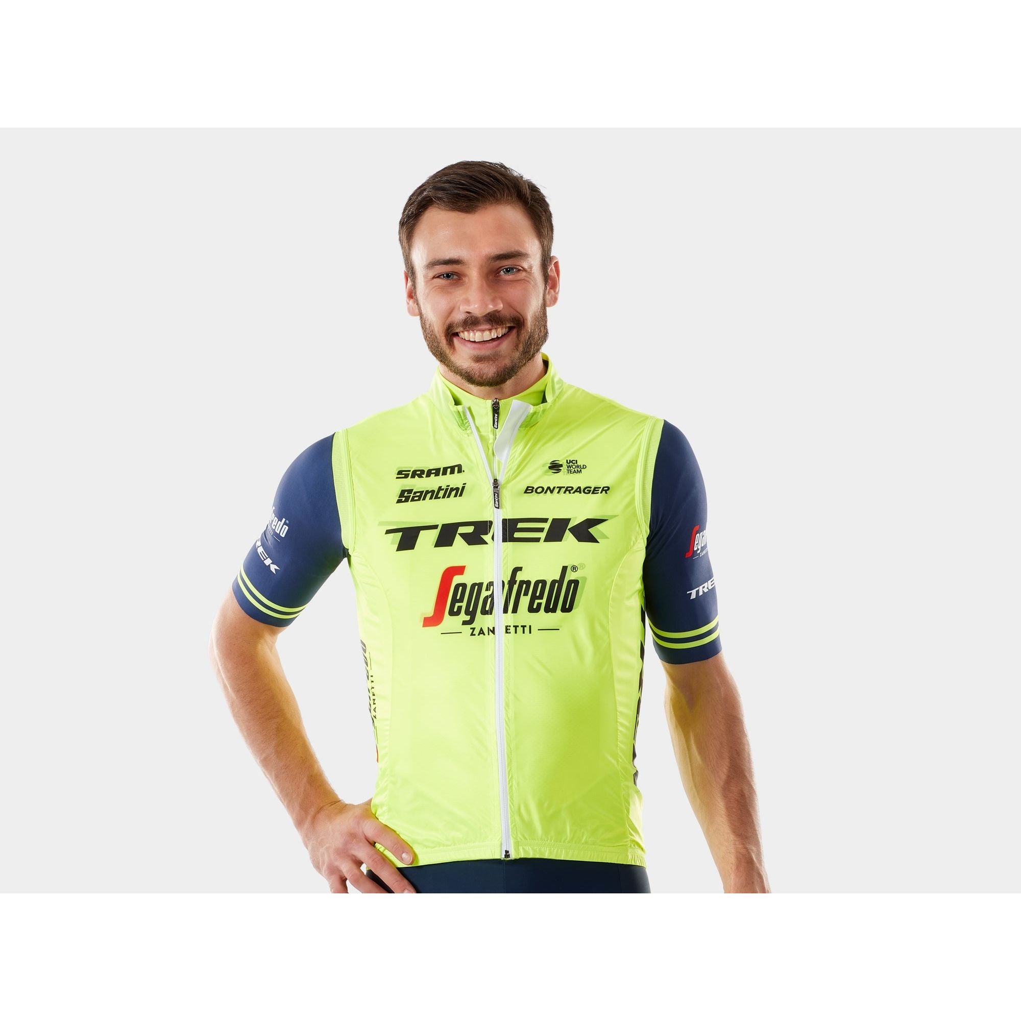 Santini Trek-Segafredo Men's Team Replica Training Vest