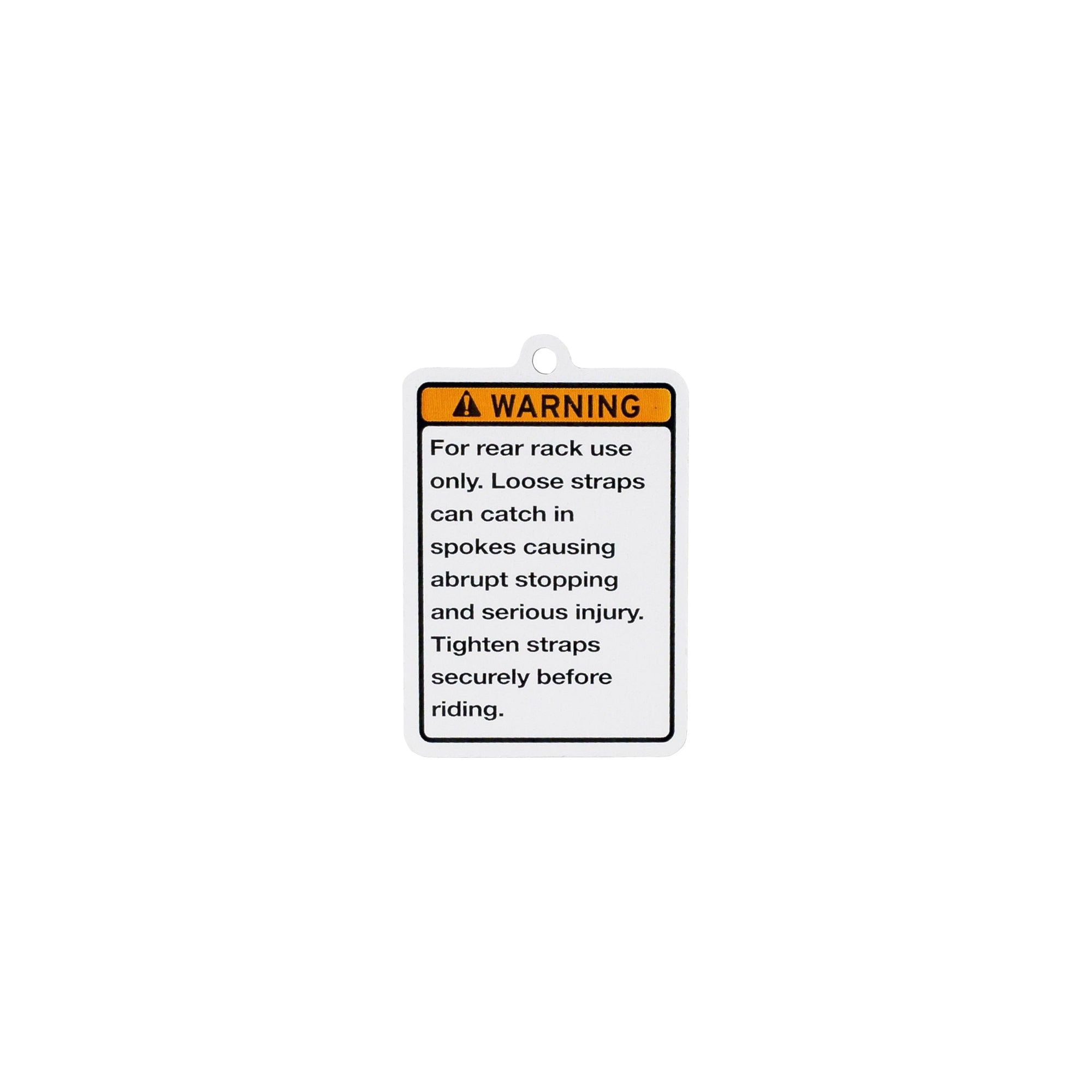 TREK 1120 COMPRESSION HARNESS WARNING LABEL - Fife Cycle Centre